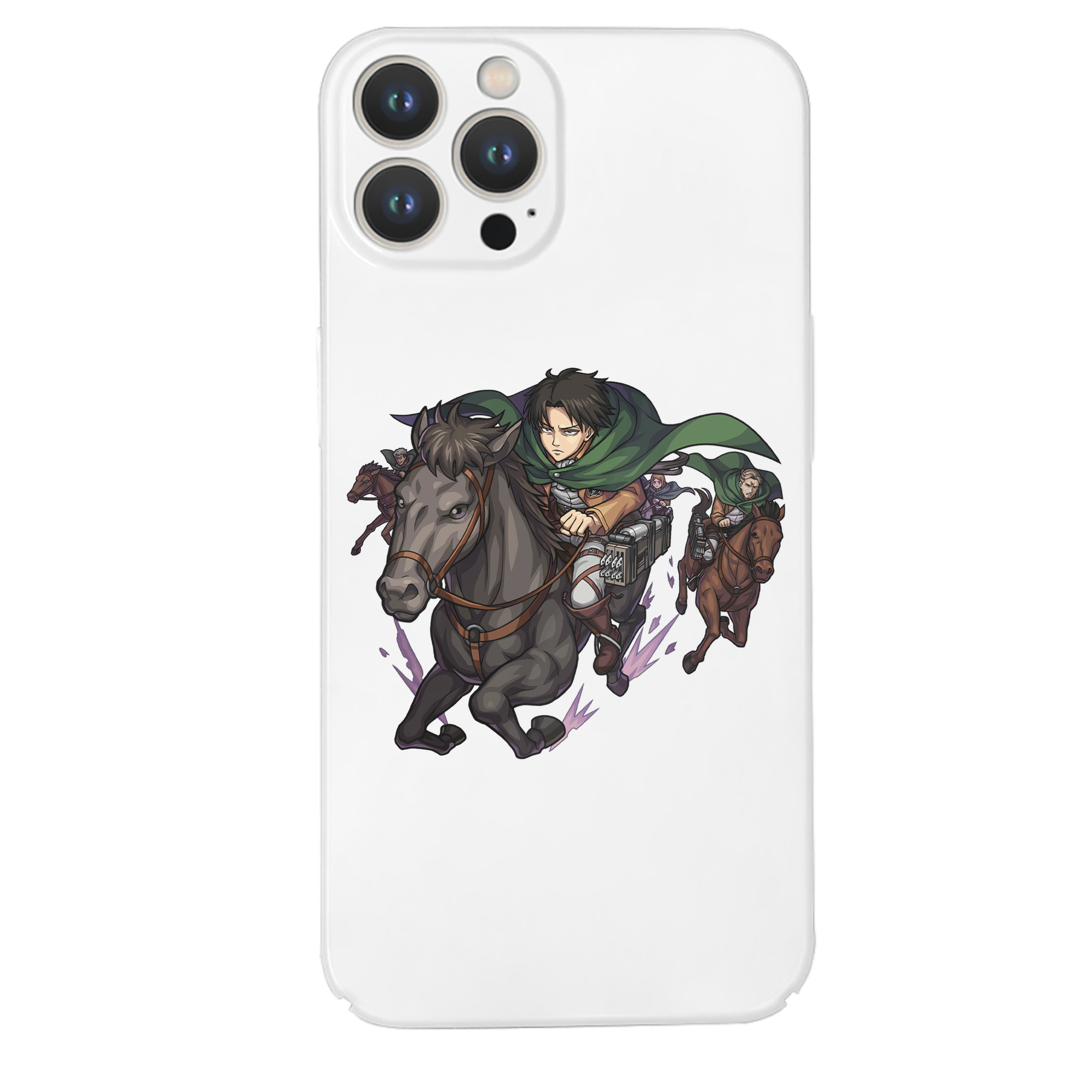 （画像用） 進撃の巨人 リヴァイ·アッカーマン Attack on Titan Levi Ackerman 【iPhone 14シリーズ対応】ハードケース